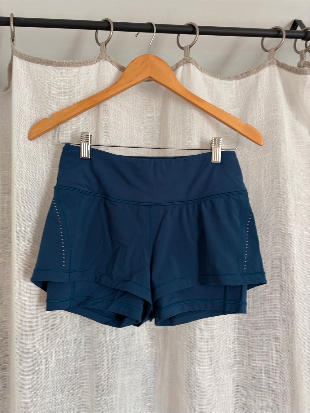 lululemon athletica Layered Athletic Shorts in Deep Blue